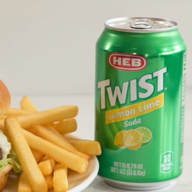 Canned soda.